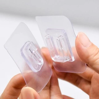 พร้อมส่ง! ที่แขวนกรอบรูป ที่ยึดรางปลั๊กไฟ แขวนตะกร้า แบบเกี่ยว สำหรับติดผนัง ติดโต๊ะ ห้อยของ แขวนของ