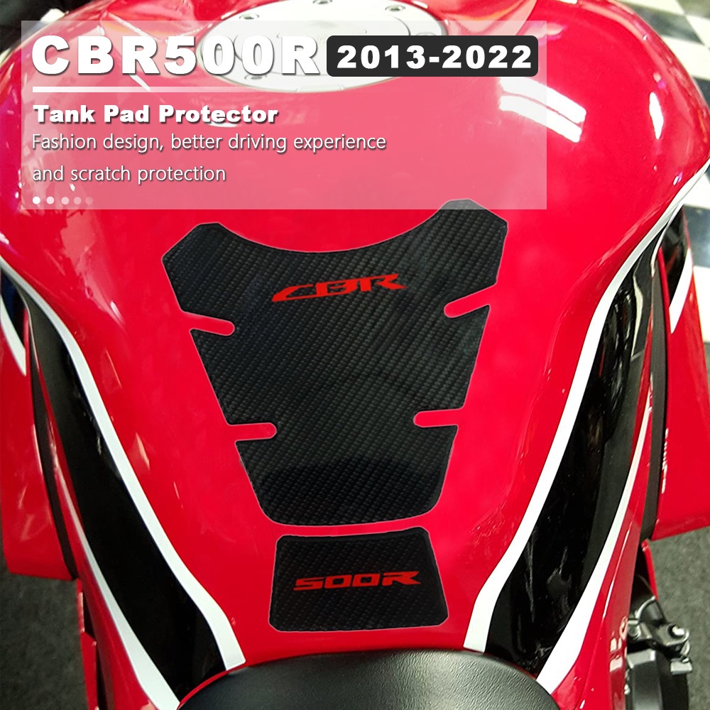 Tank Pad Protector CBR500R Tankpad Carbon-look For Honda CBR500 CBR 500 R 500R 2013-2022 2018 2019 2020 2021 Motorcycle