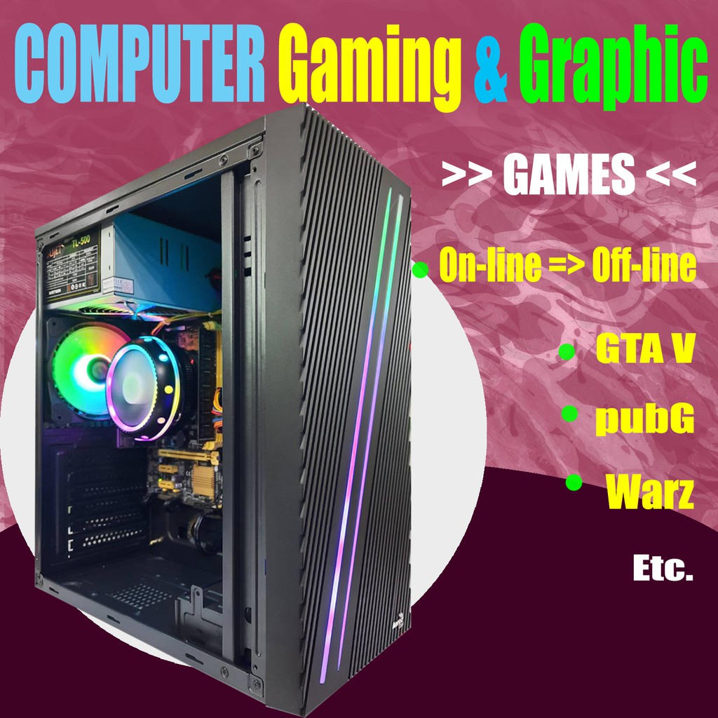 Computer for Game Core i5 4460 3.2GHz มือสองราคาโดนใจ Shopee Thailand