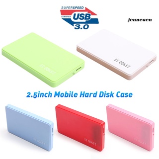 กล่องอะแดปเตอร์ฮาร์ดดิสก์ HDD 2.5 นิ้ว USB 3.0 SATA SSD Enclosure สําหรับแล็ปท็อป