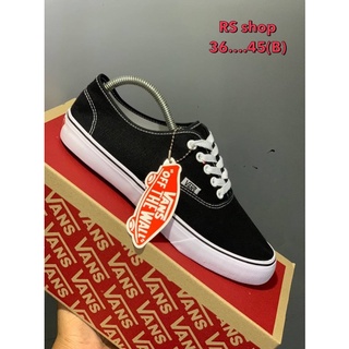 รองเท้า Vans Authentic Classic size 36..45 รองเท้าแฟชั่นรองเท้าผ้าใบ สินค้าพร้อมส่ง