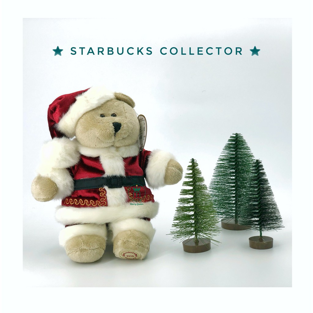 Starbucks Barista Bear Christmas Collection (Santa Bear) Shopee Thailand