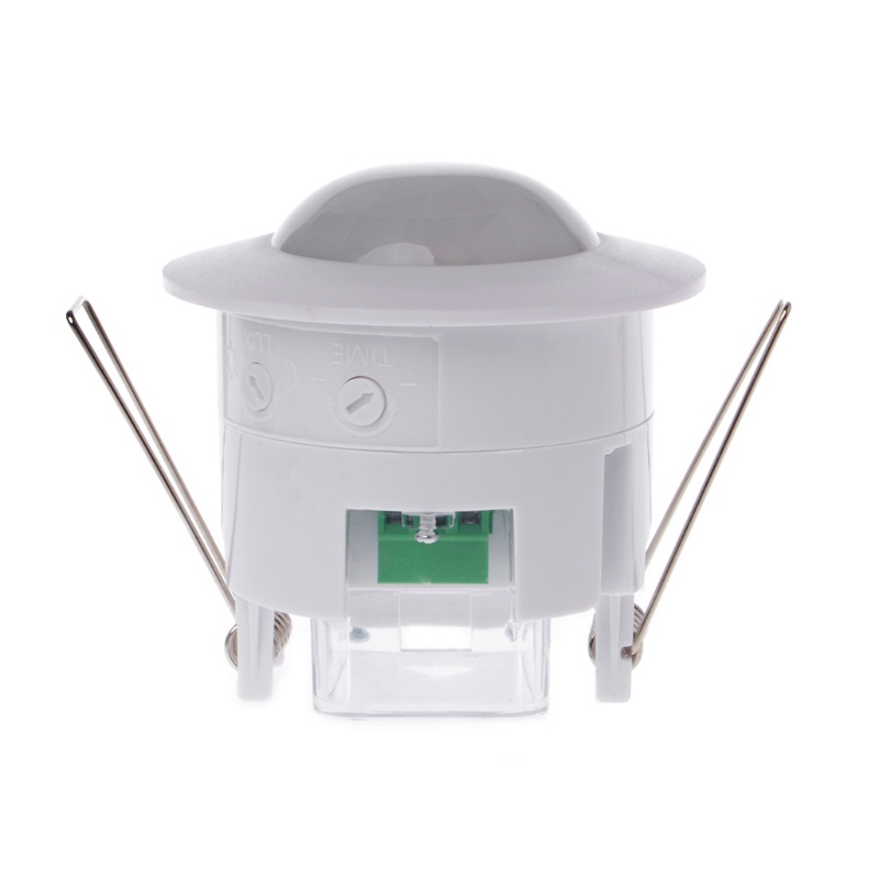 LU 110-240V AC ปรับได้ 360° เพดาน PIR อินฟราเรด Body Motion Sensor เครื่องตรวจจับ Lam