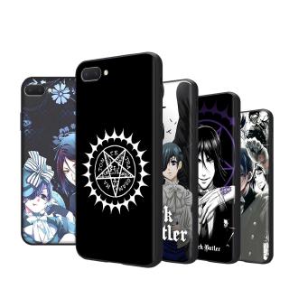 Black Butler Soft Case for OPPO A9 A5 A5S A1K A1 A3S AX5S A7X A7 AX7 Cover