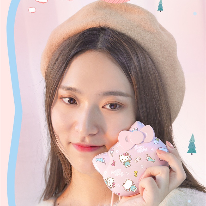 Genuine HelloKitty1068930 10000mAh Hand warmer and power bank dualuse usb universal portable