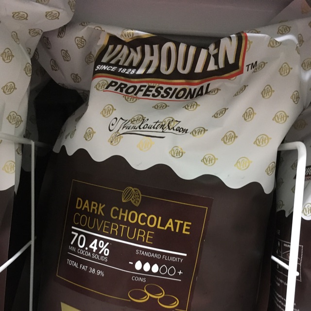 Dark chocolate;70% Vanhouten1.5กก