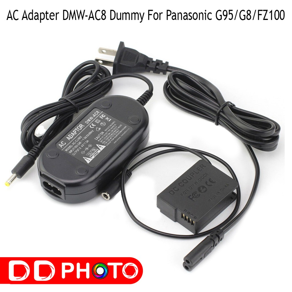 DUMMY BATTERY MAN AC ADAPTER FOR S-AC83-BLC12 FOR PANASONIC G95 /G85/FZ100