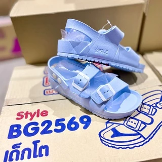 Red Apple BG2569 สายรัดส้น พาสเทล size24-44 #1 รองเท้าแตะแบบสวมมีสายรัด ปรับได้ แอดเปิ้อ แท้ 2569
