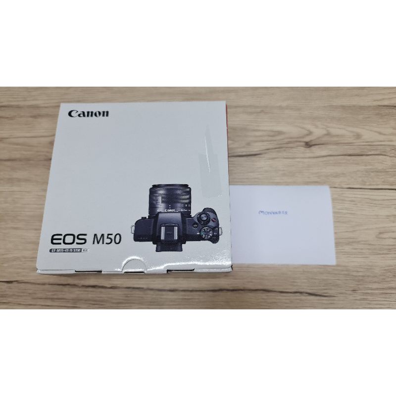 Canon EOS M50 Kit สีดำ 15-45 mm ของใหม่ ไม่แกะกล่อง