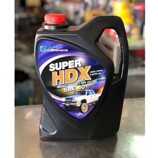 🔥ถูกสุดๆ🔥 น้ำมันเครื่อง บางจาก Super HDXเบอร์ 40 ขนาด 5 ลิตร