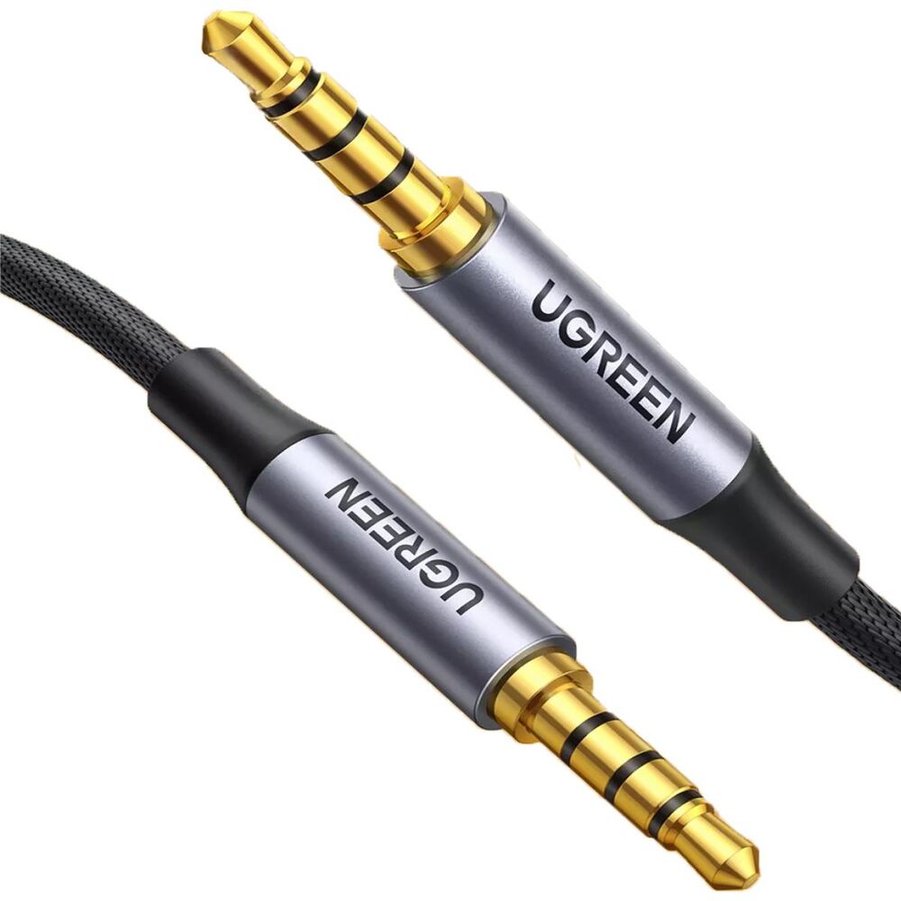 UGREEN รุ่น AV183 สายสัญญาณเสียง Aux 3.5mm to 3.5mm 4-pole Audio Cable สายถัก