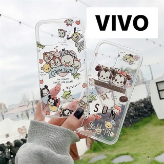 เคสซิริโคนVivo ลายการ์ตูนหมีพูห์สำหรับรุ่น Vivo Y3 Y11 V15 V15 proV17pro Y12 Y17 Y19 Y95 Y93 Y91i #884