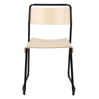 Multipurpose chair CHAIR FURDINI M-72560 WOOD/STEEL BLACK Multipurpose furniture Home &amp; Furniture เก้าอี้อเนกประสงค์ เก้