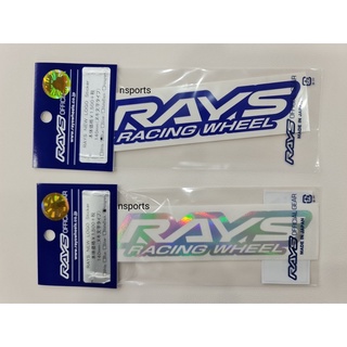 สติ๊กเกอร์RAYSของแท้จากญี่ปุ่น