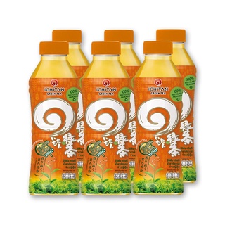 อิชิตัน น้ำชาเขียว ข้าวญี่ปุ่น บรรจุ 500ml ยกแพ็ค 6ขวด ICHITAN GENMAI GREEN TEA