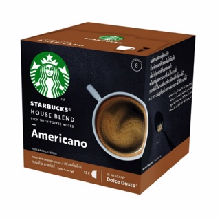 AMERICANO – HOUSE BLEND – Rich with toffee notes – MEDIUM ROAST”อเมกาโน่ Starbucks แบบกล่อง