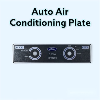 แผ่นป้าย แผงหน้าปัดแอร์ auto airconditioing plate