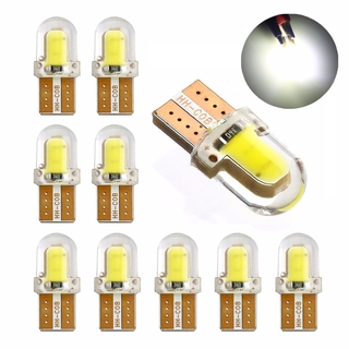 หลอดไฟซิลิโคนสีขาว 3 W Cob Led 10 ชิ้นสําหรับรถยนต์