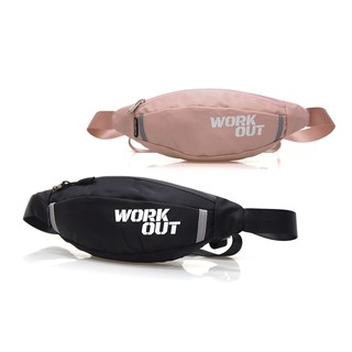 HQ LUGGAGE กระเป๋าคาดเอว / คาดอก Collection : Work Out รุ่น 9960 มี 2 สีให้เลือก