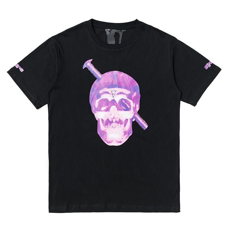 ∋✔เสื้อยืดแขนสั้นพิมพ์ลาย Vlone