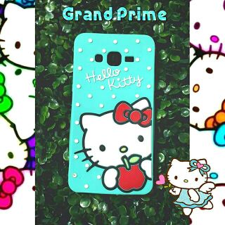 เคสซิลิโคนคิตตี้สีเขียวอ่อนสำหรับซัมซุงแกรรไพร์ม ราค่า 130 บาท่ส่งฟรี