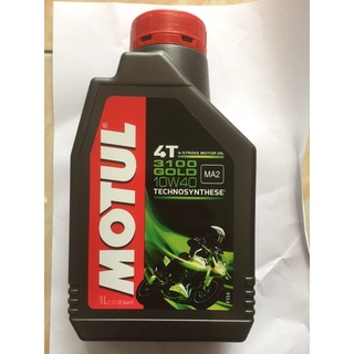 น้ำมันเครื่อง4T  MOTUL 3100GOLD 10W40 MA2  1L.