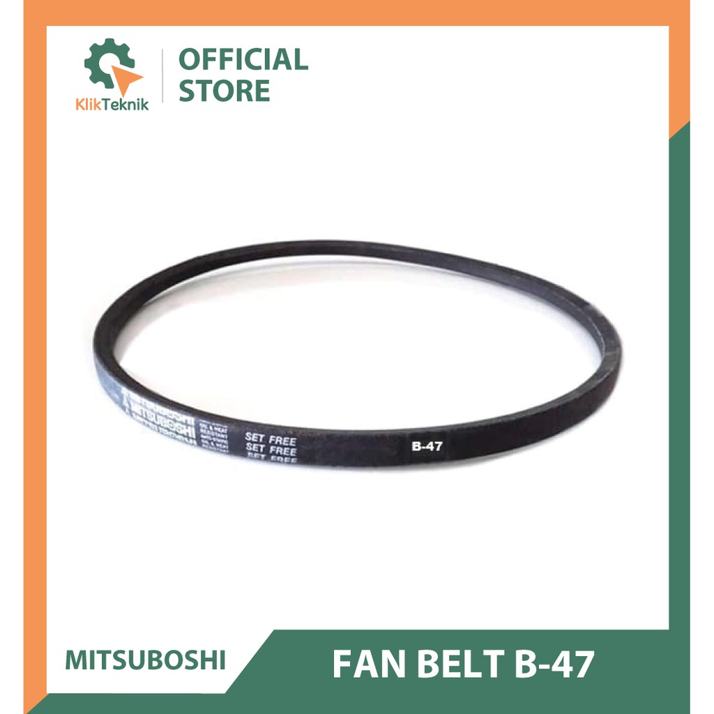 สายพานพัดลม MITSUBOSHI B47 สายพานพัดลม