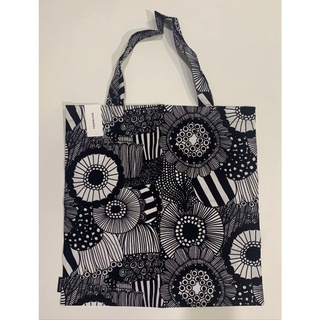 [ใส่ code&gt;ทักแชท} Marimekko Totebag Siirtolapuutarha black