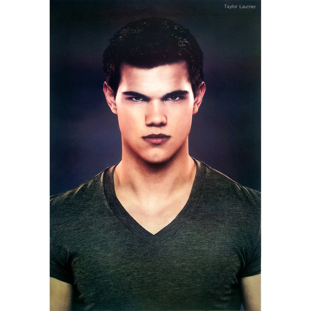 โปสเตอร์ ดารา หนัง เทย์เลอร์ เลาต์เนอร์ Taylor Lautner The Twilight Saga 2008 POSTER 24”x35” Inch