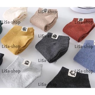 🧦🧦 มาใหม่ 10 สี ถุงเท้าข้อสั้น ถุงเท้าแฟชั่น ใส่ออกกำลังกาย S07🧦🧦