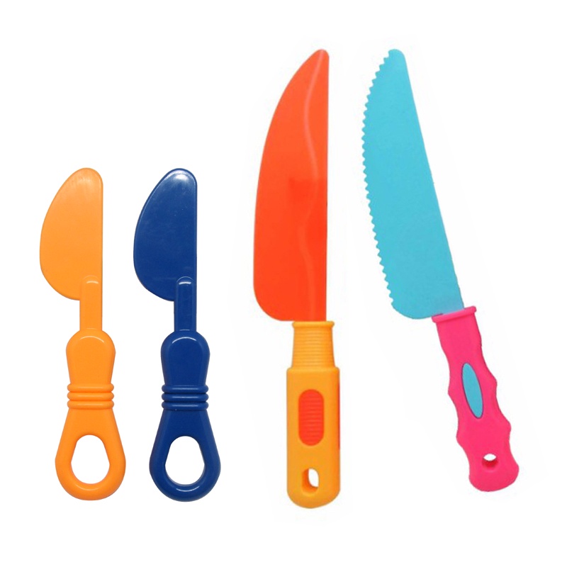 BestBuyStationery คิดอาร์ต มีดพลาสติก แม่พิมพ์แป้งโดว์ แม่พิมพ์ดินน้ำมัน 1ชิ้น  Kidart Molds (KINFE)