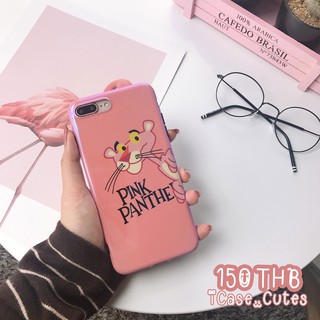 🚛พร้อมส่งจากไทย🍒เคสไอโฟนpink panther ชมพู blu-ray 📱i6,6s,6+,6s+,7,7+,8,8+,X,Xs