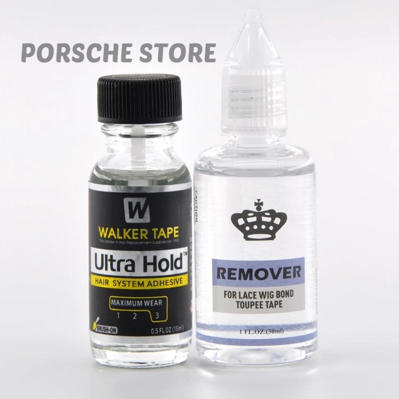 กาวติดวิก walker ultra hold แบรนด์ USA. น้ำยาล้างคราบกาว