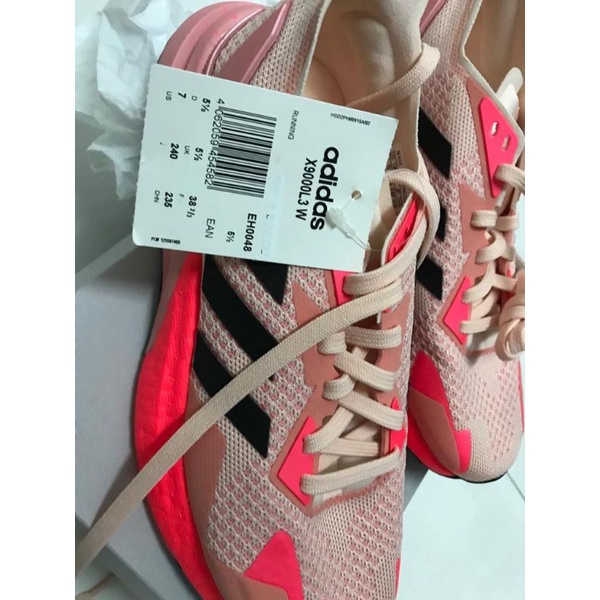 Adidas x9000L3W สีชมพู ไซซ์ UK5.5/US7 (ใหม่ ไม่เคยลอง)