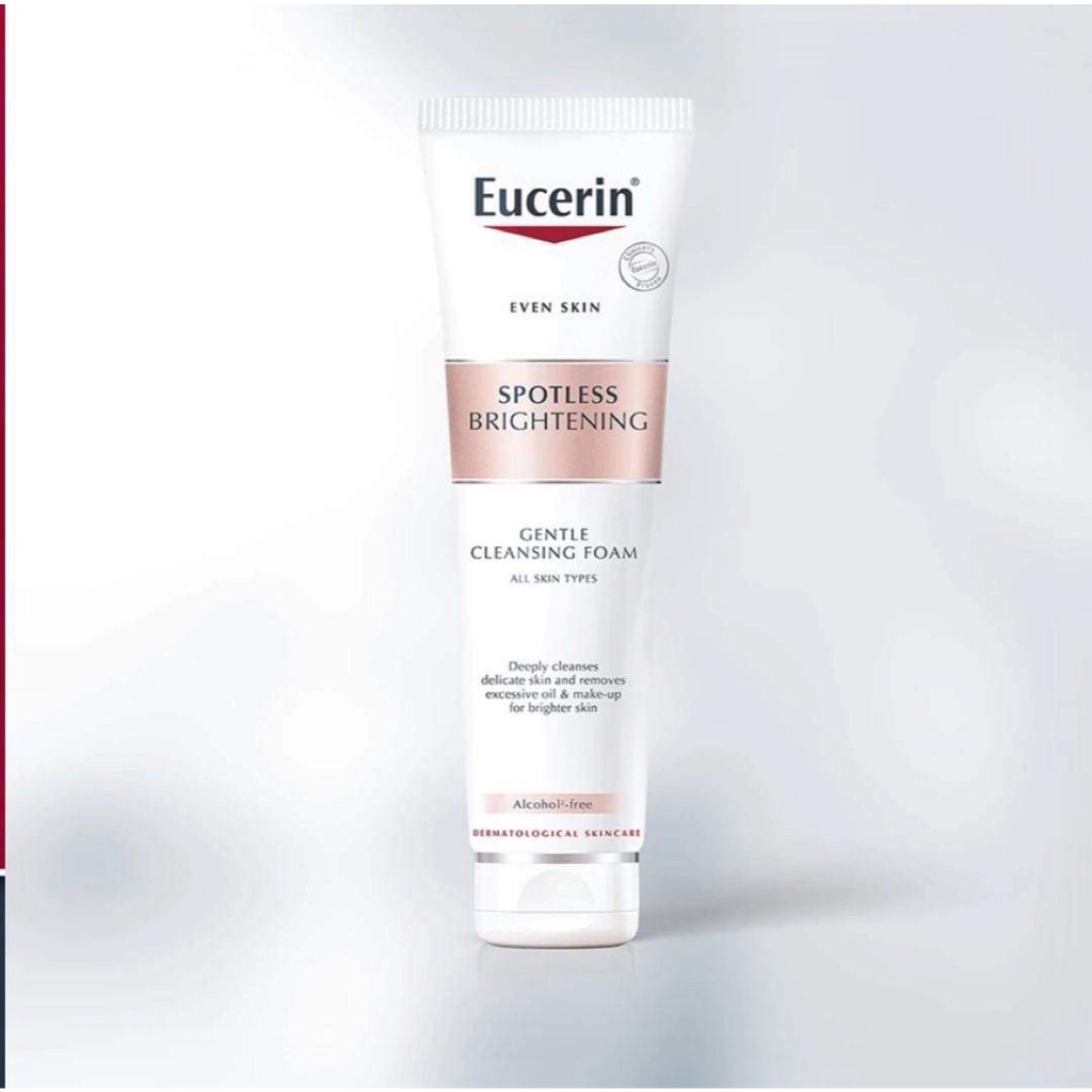 Eucerin Spotless Brightening Gentle Cleansing Foam โฟมยูเซอรีน