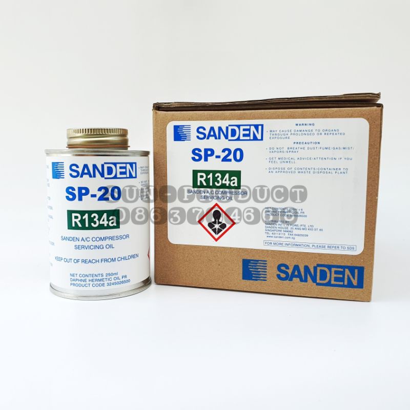 น้ำมันคอมแอร์รถยนต์ SANDEN SP-10/SP-20 แท้100% #รับประกันคุณภาพ ...