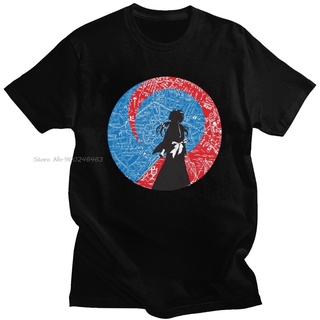 เสื้อยืดผ้าฝ้ายพิมพ์ลาย 100% Cotton t-shirts Retro Japan Rurouni Kenshin Anime Manga Himura Kenshin Swordsman Samurai X