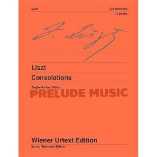 (โค้ดINCSM2Lลด70฿) Liszt Consolations for piano