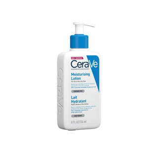 [ข้อเสนอมีเวลาจำกัด]CERAVE Moisturizing Lotion Body Lotion Lightweight 236ml. มอยส์เจอร์ไรซิ่ง สกิน ผิวนุ่ม (โลชั่นมอยซ์เจอไรซิ่ง มอยส์เจอไรซิ่ง สกิน) SC7006