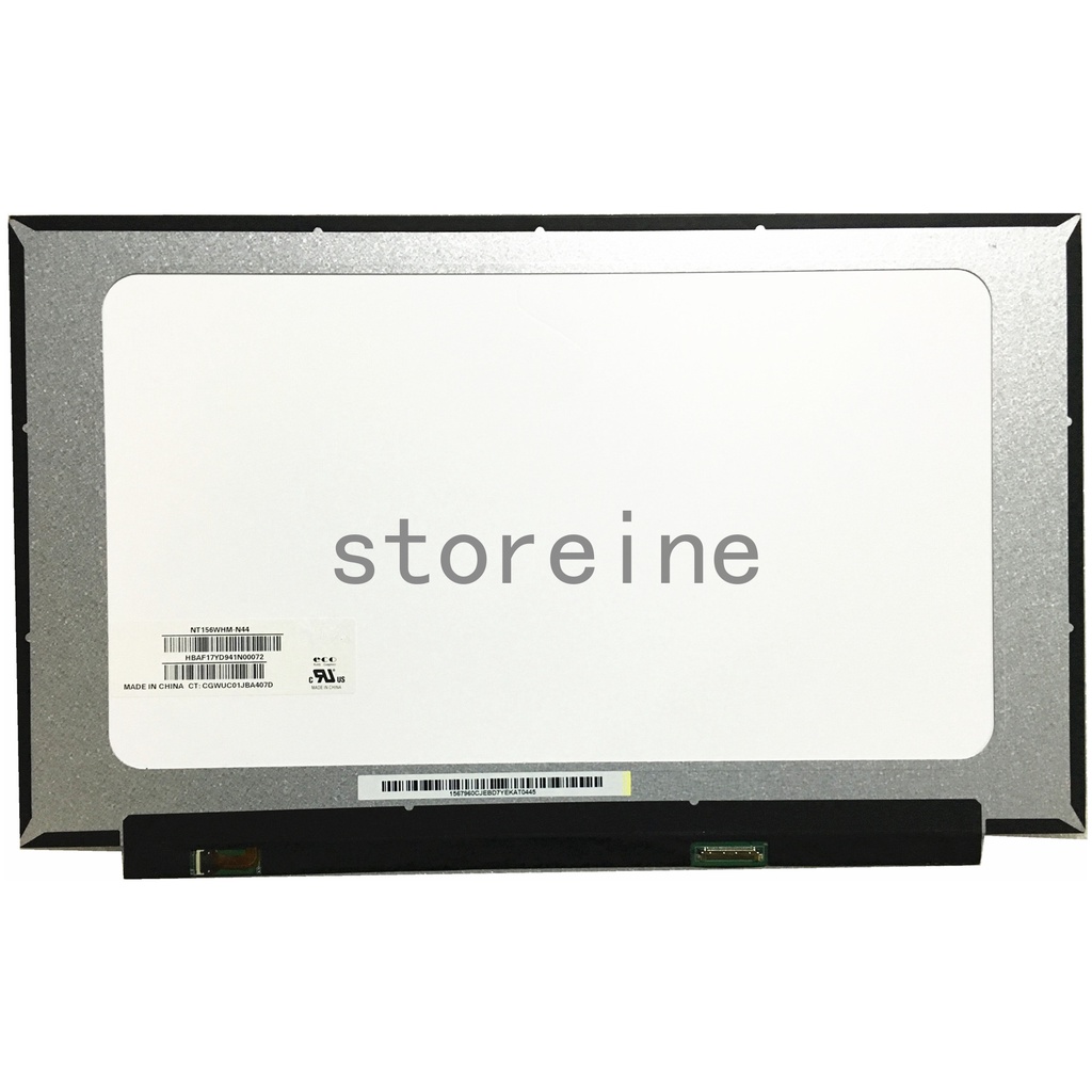 NT156WHM-N44 15.6 นิ้ว 1366X768 ไม่มีรูสกรู EDP 30 พิน LCD SCREEN PANEL