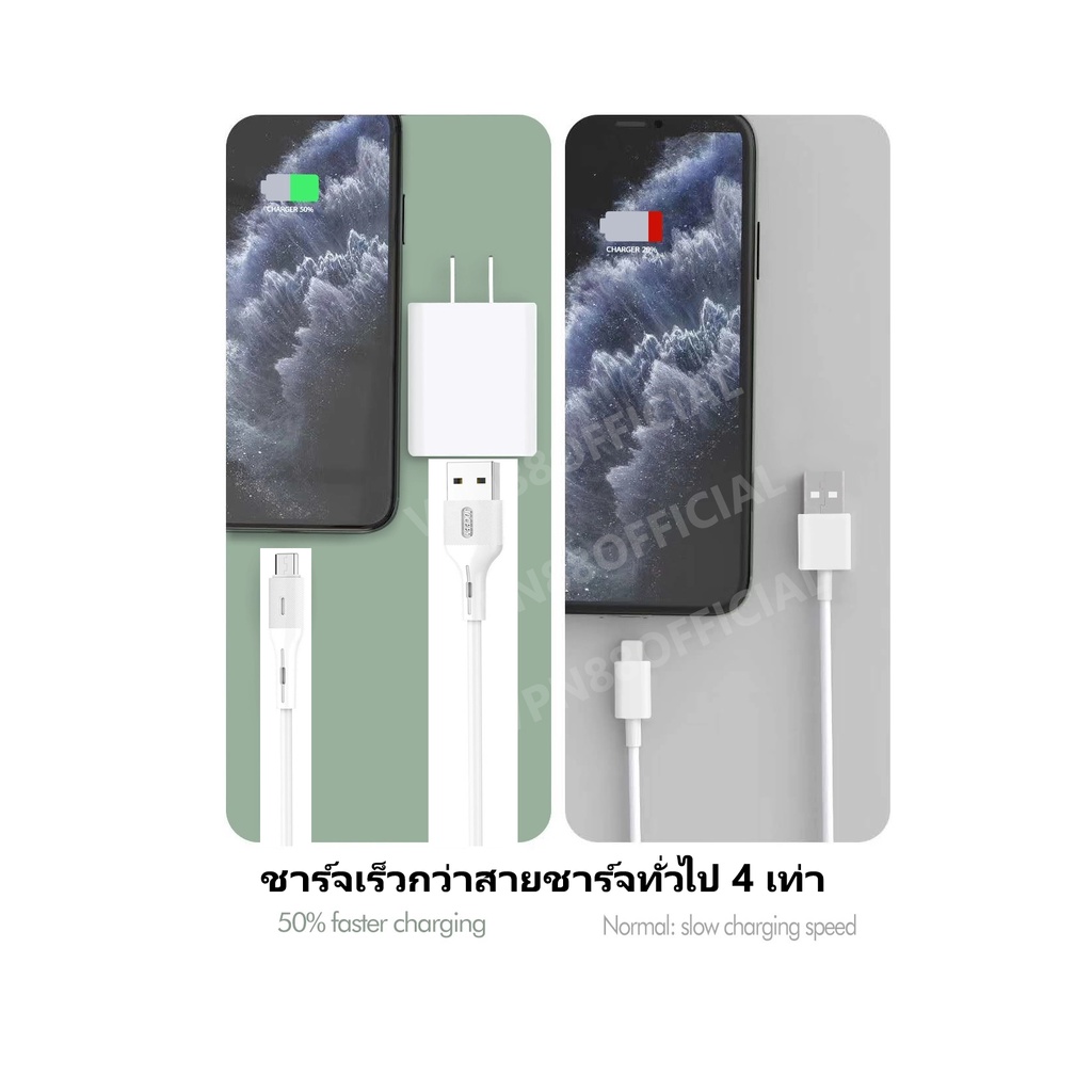 สายชาร์จ OPPO Reno 2 2F Type-c 3.4A และ 6A เต็ม ชาร์จเร็ว คุณภาพสูง #7