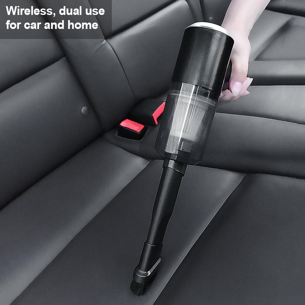 แบตเตอรี่เครื่องดูดฝุ่น 120W Car Mini Vacuum Cleaner Small Handheld