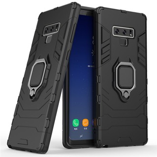 เคส Samsung Galaxy Note 9 ฮาร์ดเคสกันกระแทกเคสโทรศัพท์ Hybrid Armor Shockproof Ring Case Samsung Note 9 note9 Cover