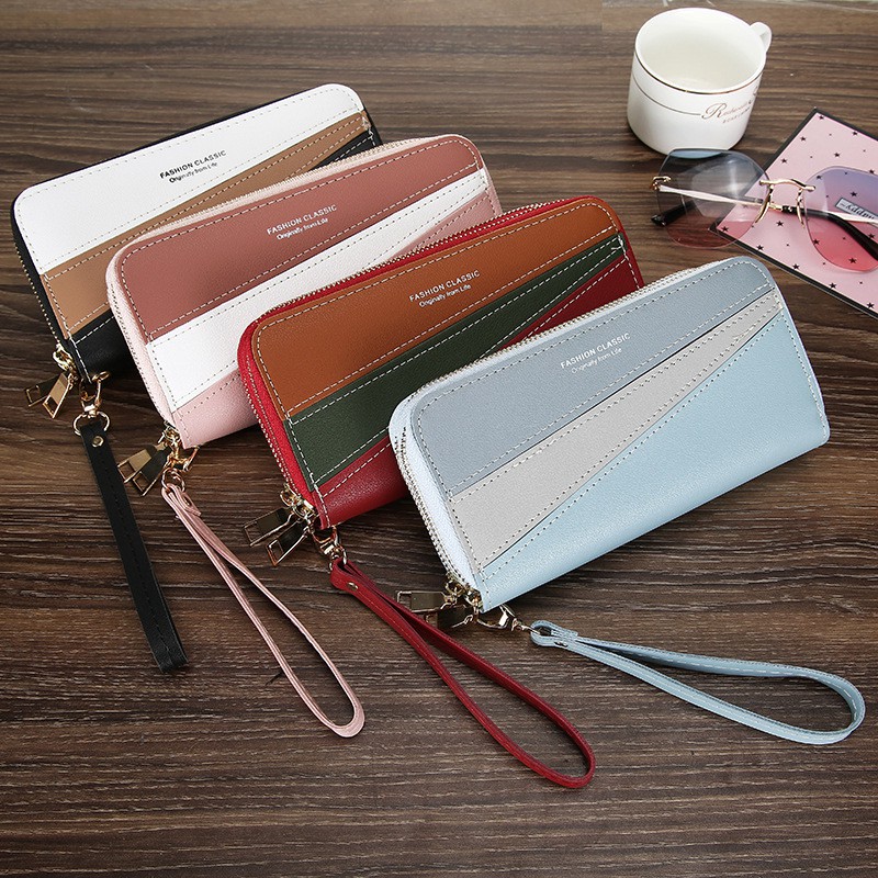 กระเป๋าสตางค์ผู้หญิง Long Multi-card Women Wallet Women Purse กระเป๋าสตางค์ กระเป๋า