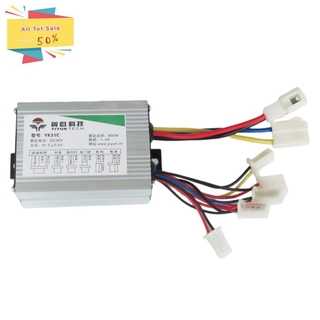 36 V 48 V 800 W Dc Brush Motor ควบคุมเครื่องยนต์จักรยานสกูตเตอร์ไฟฟ้า