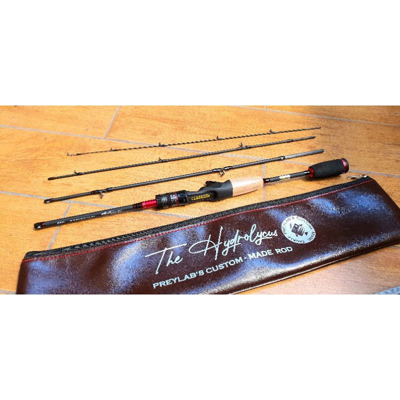 คันเบ็ดตกปลารุ่น The Hydrolycus คัน Finesse / UL 4ท่อน งาน Stream, Ajing, ปลาเล็กริมฝั่ง, Micro Egin