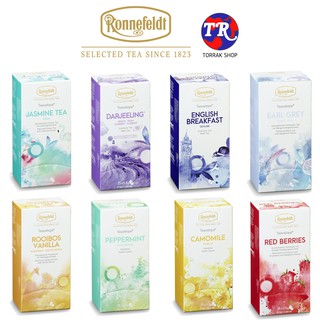 Ronnefeldt Teavelope โรเนอเฟล ทีเวลลอป 25x1.5g (หลายรสชาติ)