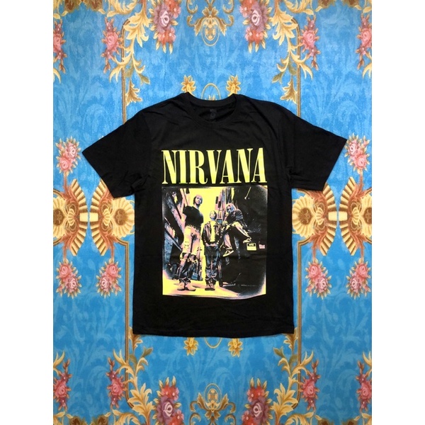 🎸NIRVANA  เสื้อวง Nirvana สินค้านำเข้า ลิขสิทธิ์แท้สามารถปรับแต่งได้