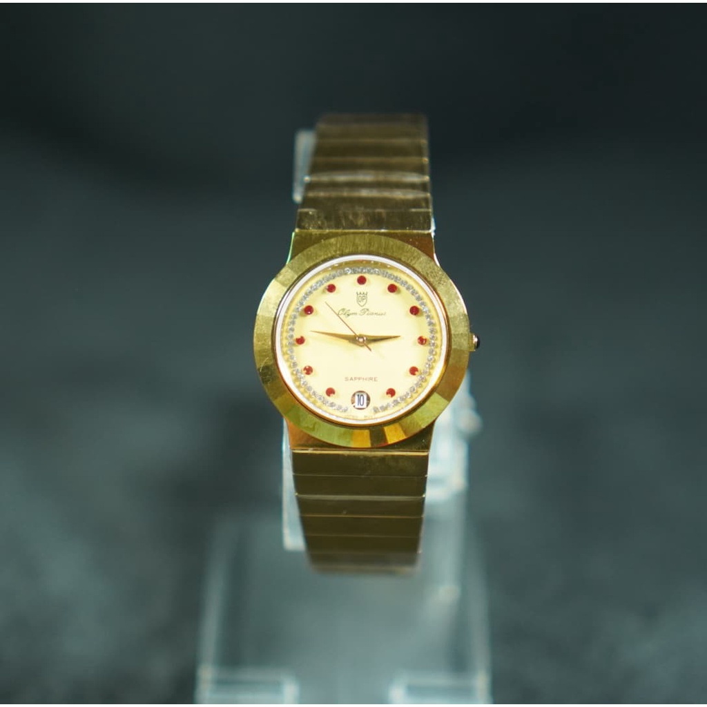 OP olym pianus sapphire นาฬิกาข้อมือผู้ชาย รุ่น 8242M-405E ( ของแท้ประกันศูนย์ 1 ปี)  NATEETONG