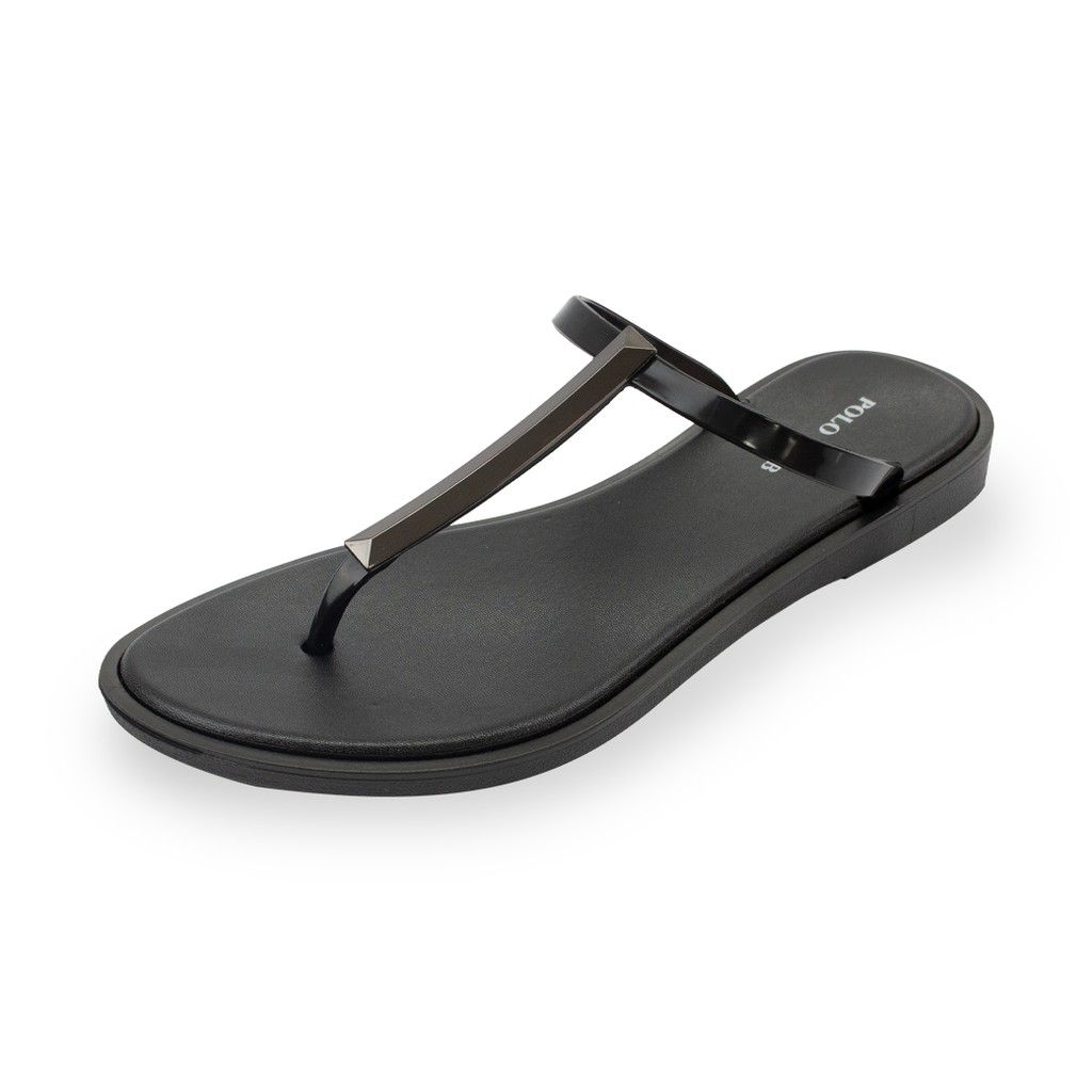 POLO CLUB รองเท้า รุ่น JL-4003 สีดำ | รองเท้าแตะผู้หญิง - รูปที่ 2